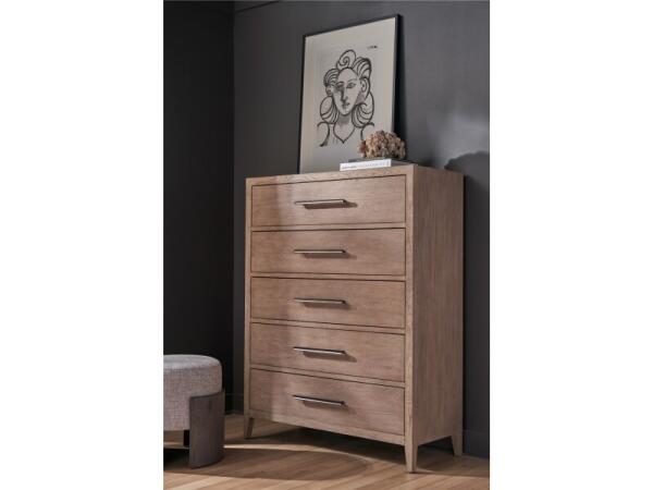 Modern Cove Drawer Chest Chests Brown