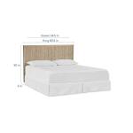 Andora Panel Bed Beds Andora Warm Grey 9