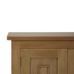 Osborne Narrow 4 Door Sideboard Dining Storage Antique French Oak 23