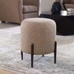 Arles Ottoman, Latte Ottomans & Poufs Cream 12