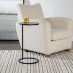 Brunei Accent Table, Gold - Image 6
