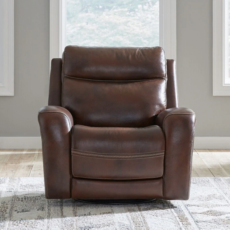 4c832282e21b11f56325c6606e7ced82 Blair SG Recliner P2 - Cognac - Image 1