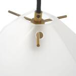 Geodesic, 5 Lt Pendant Lighting Brass 17