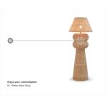 Lovina Rattan Floor Lamp