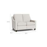 Magnificent Motion Slope Arm Reclining Loveseat Sofas Bassett Furniture 12