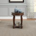 Allington Oval End Table End tables Brown 12