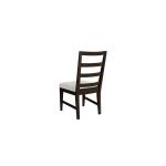 McKenzie Maple Dining Chair with Upholstered Seat - Image 5