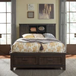 Thornwood Hills King Bookcase Bed