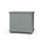 Luna 3 Drawer Bedside Table