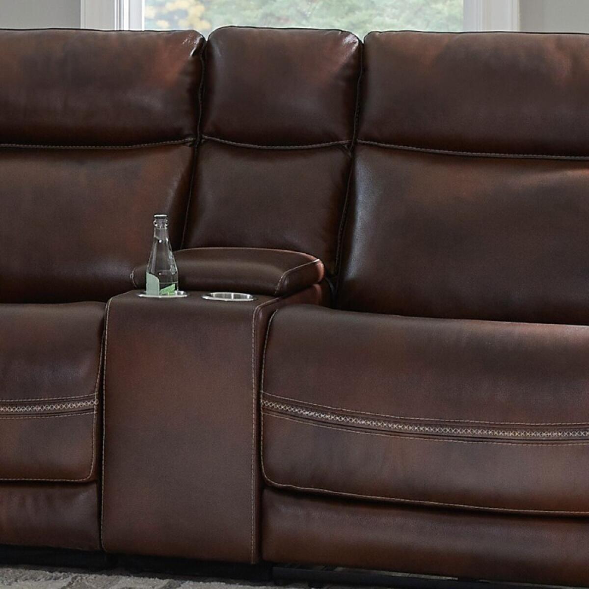 Blair Console – Cognac Sectional Parts Brown 2 Blair Console – Cognac Sectional Parts Brown 2