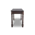 Console Desk W/ Barley Twist Leg - Image 7