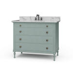 Carrington Single Vanity W/ Sink & Marble Top - Image 3