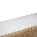 Newport Rattan Rectangular Ottoman W/ Cushion Ottomans & Poufs Bramble 19