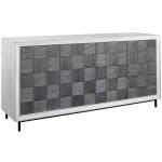 Checkerboard 4 Door Cabinet Dining Storage Dining Storage 15