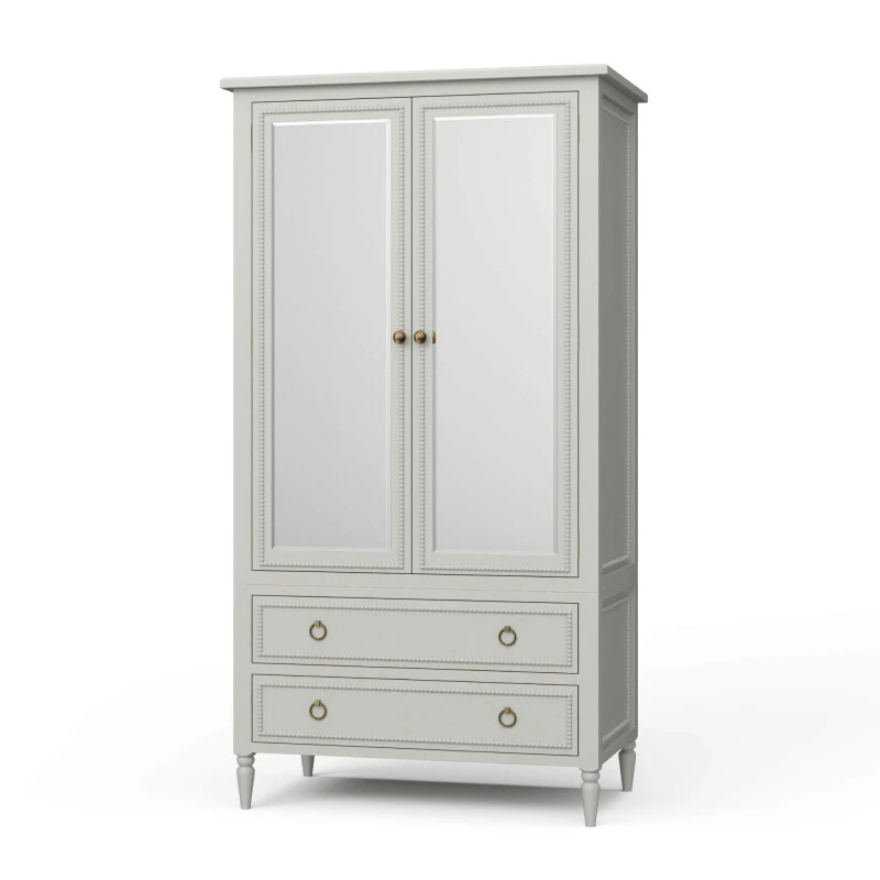 4dcccfde53b09f589c87dd15ec7605a1 Cholet Wardrobe W/ 2 Drawer - Image 1