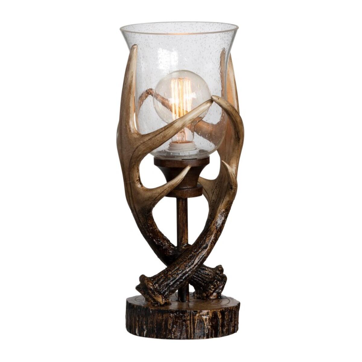 Huxley Antler Uplight Lighting Brown 2 Huxley Antler Uplight Lighting Brown 2