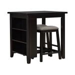 Brook Creek 3 Piece Counter Set - Black - Image 3