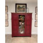 Pie Safe Dining Storage Barnwood Oak And Spiced Apple 15