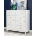 1160 Summerland BR Bureau White Finish - Image 3