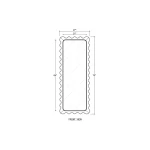 Chloe Rectangular Mirror - Image 9