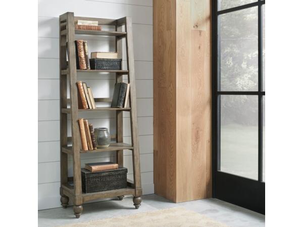 Americana Farmhouse Leaning Pier Bookcase Bookcases Bookcases