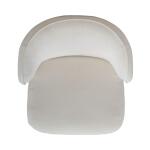 Accent Dining Chair w/ Casters – Ivory Chairs & Benches Chairs & Benches 23