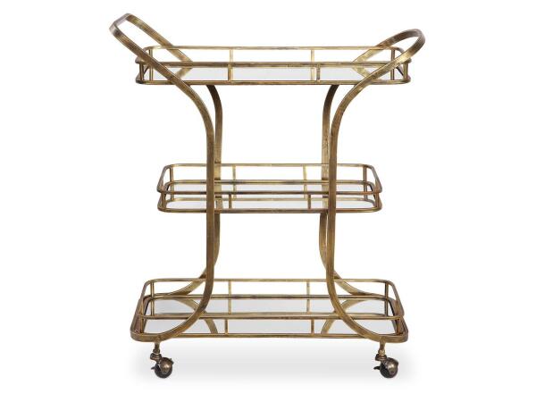 Stassi Serving Cart Bar Furniture Bar Furniture