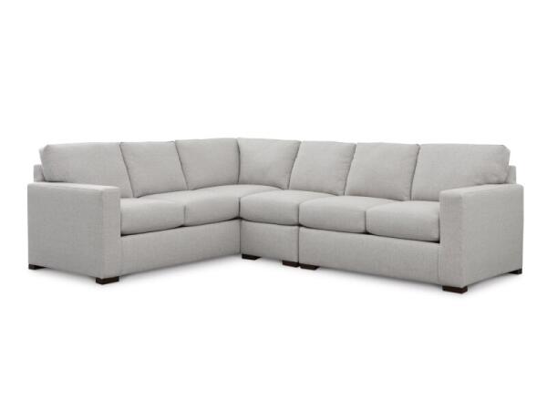 Anson Track Arm L-Shaped Sectional Sectionals Bassett Furniture