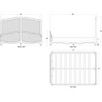 Covington Rattan Bed - Image 4