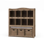 Hancock Storage Cabinet W/ Trundle Bench