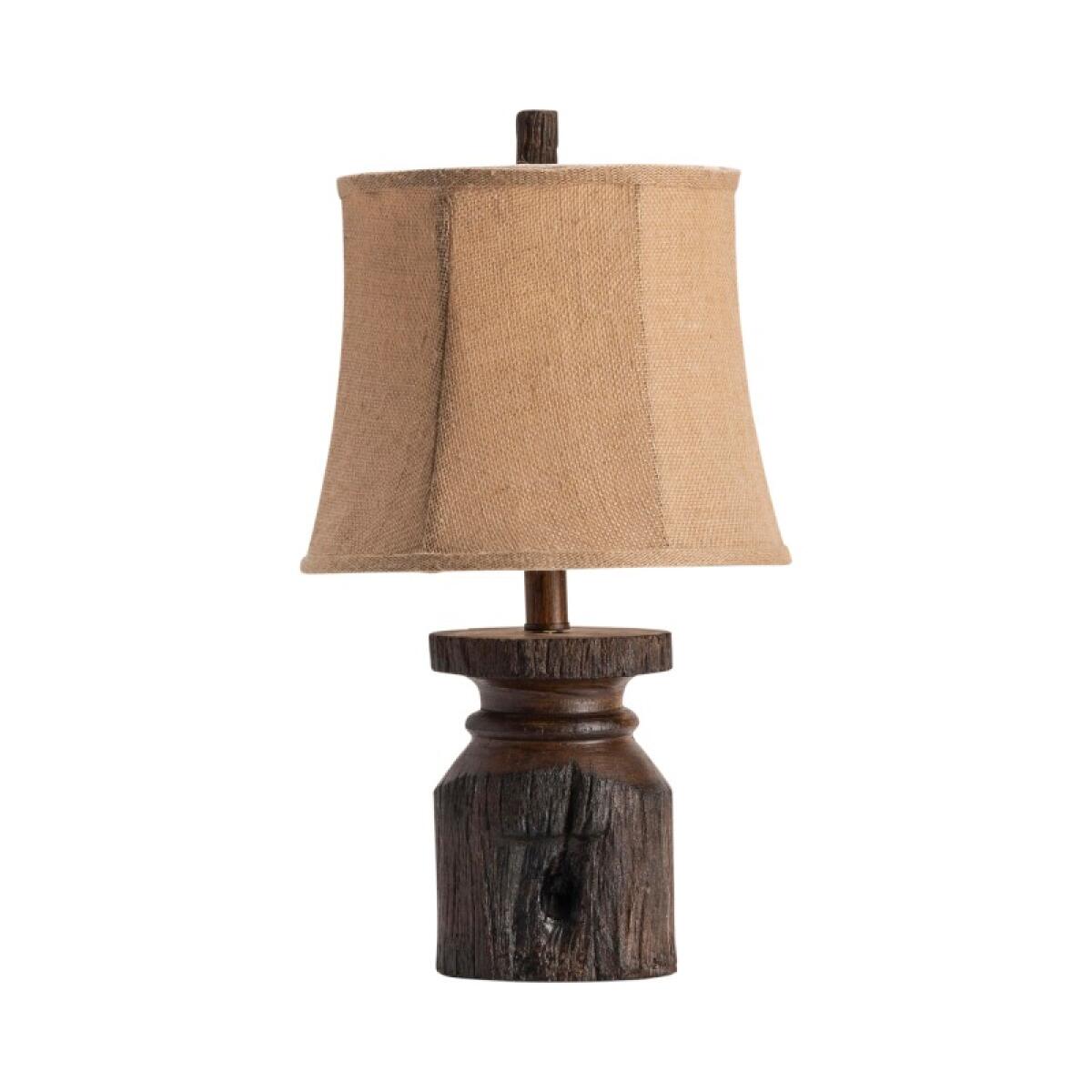 Barn Post Accent Lamp Lighting Brown 2 Barn Post Accent Lamp Lighting Brown 2