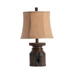 Barn Post Accent Lamp Lighting Brown 7
