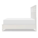 TY4421 XXX's and OOO's BR Complete Panel Bed W Storage Footboard King 6/6 - Image 3