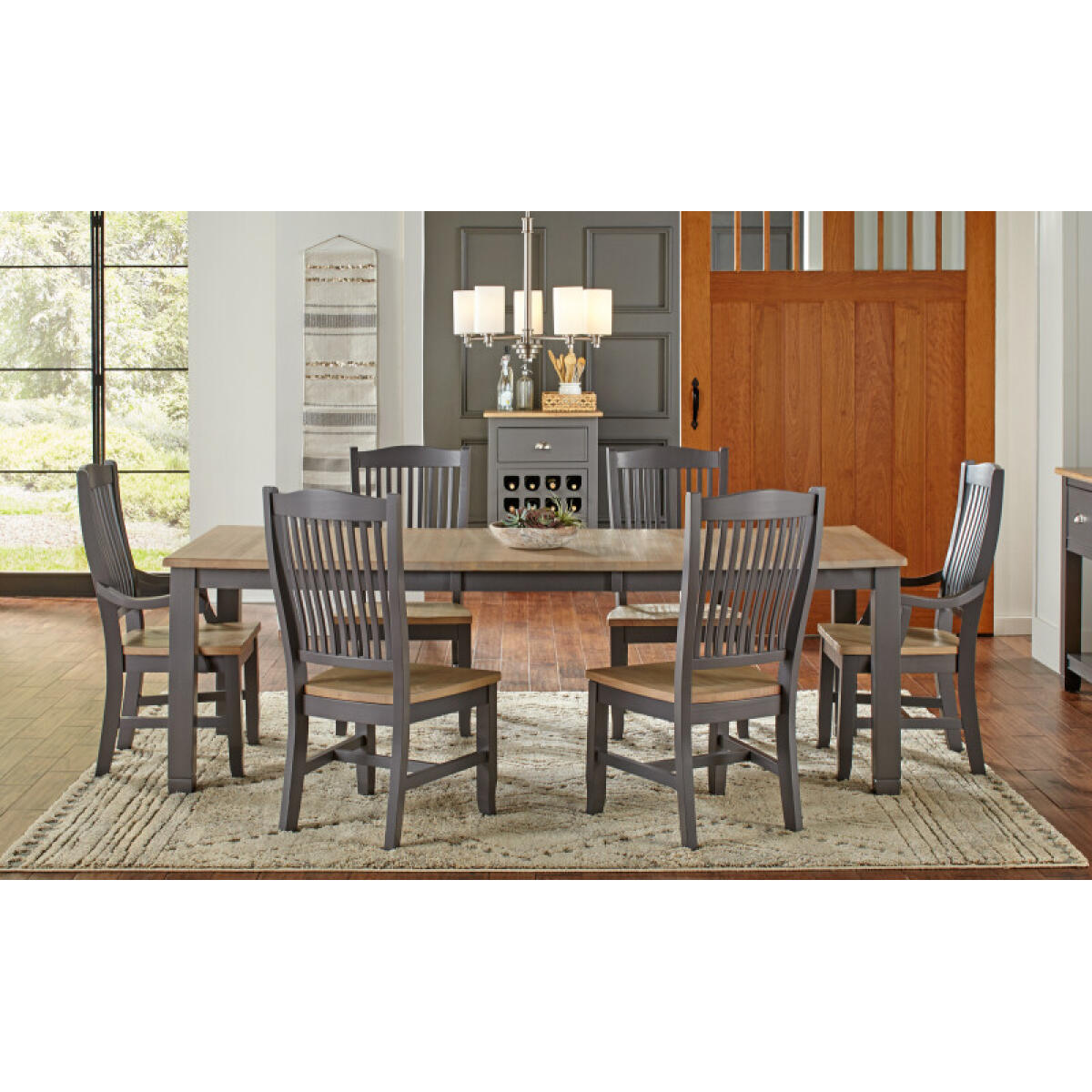 4fdffc9db8e2c12706663b09cf9974a6 Port Townsend Leg Table - POTSP6300 - Image 1