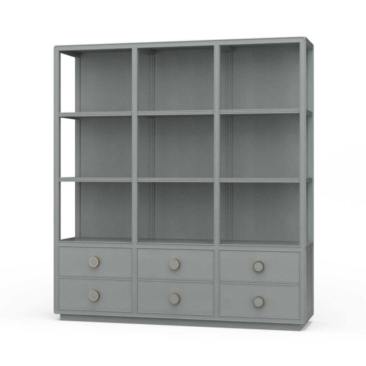 4fece2b07bf4d9b1caceb3eda6418398 Cohan Open Cabinet W/ 6 Drawers - Image 1