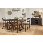 Stormy Ridge Dining Gathering Height Trestle Table - STOBL6700