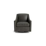 Corinna Leather Swivel Chair Chairs Bassett Furniture 9