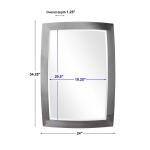 Haskill Mirror Mirrors Gray 17