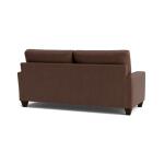 True Custom™ True Custom® Leather Large Track Arm Studio Sofa - Image 10