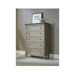 Savona Demilune Bachelor Chest Versaille Finish W/elm Top Nightstands American Drew 10