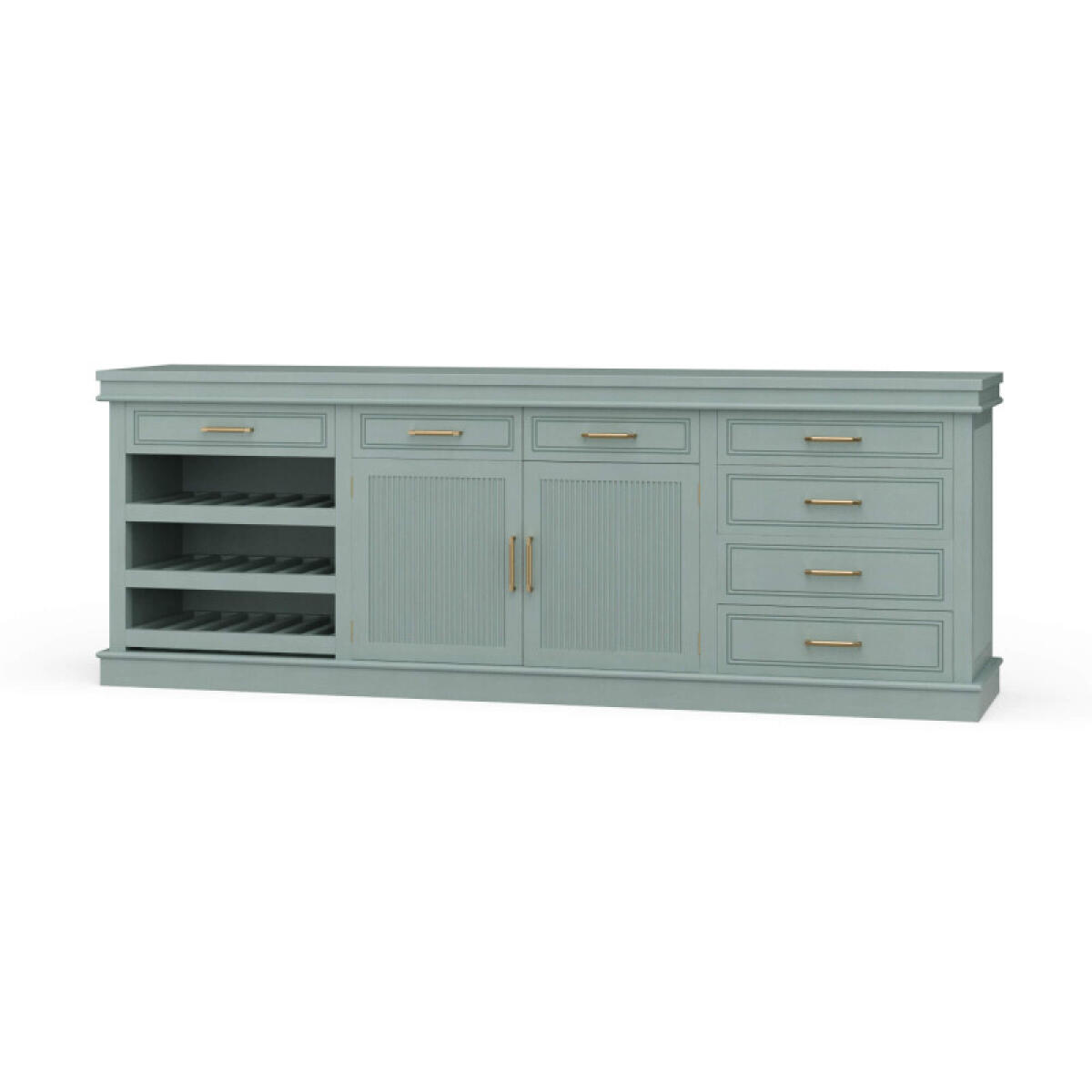 50865cb226a8547529fc0b3cecce6d40 Kraton Buffet W/ Wine Rack - Image 1