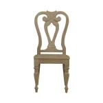 Magnolia Manor Splat Back Side Chair (RTA) Chairs & Benches Brown 18
