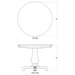 Chelsea Foyer Table Chairside Tables Bramble 11