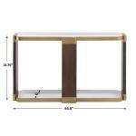 Ryles Console Table Console Tables Brown 17