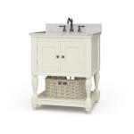 Jefferson Single Vanity W/ Sink & Marble Top - Image 2