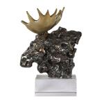 Moose Bust, Sculpture - Image 6