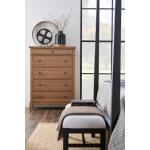 Drawer Chest 5 Drawers Chests Brown 10