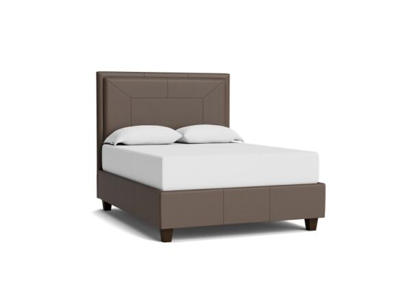 Manhattan Leather Upholstered Storage Bed Beds Bassett Furniture 2