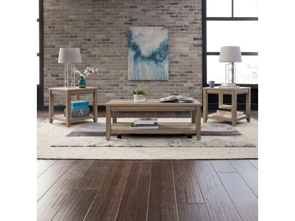 Sun Valley 3 Pack Table Sets Brown