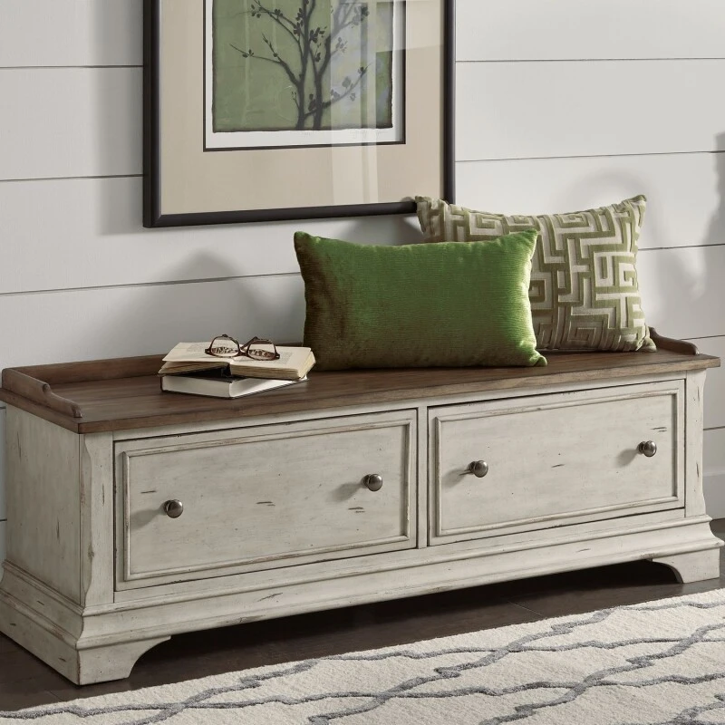 5127d3a66c5f14555cf6977dc75ac553 Morgan Creek Storage Hall Bench - Image 1